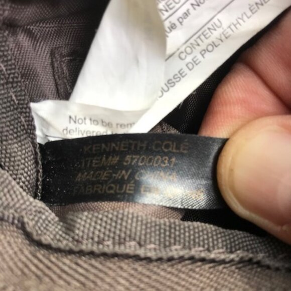 Real leather backpack Kenneth Cole - Picture 5 of 7